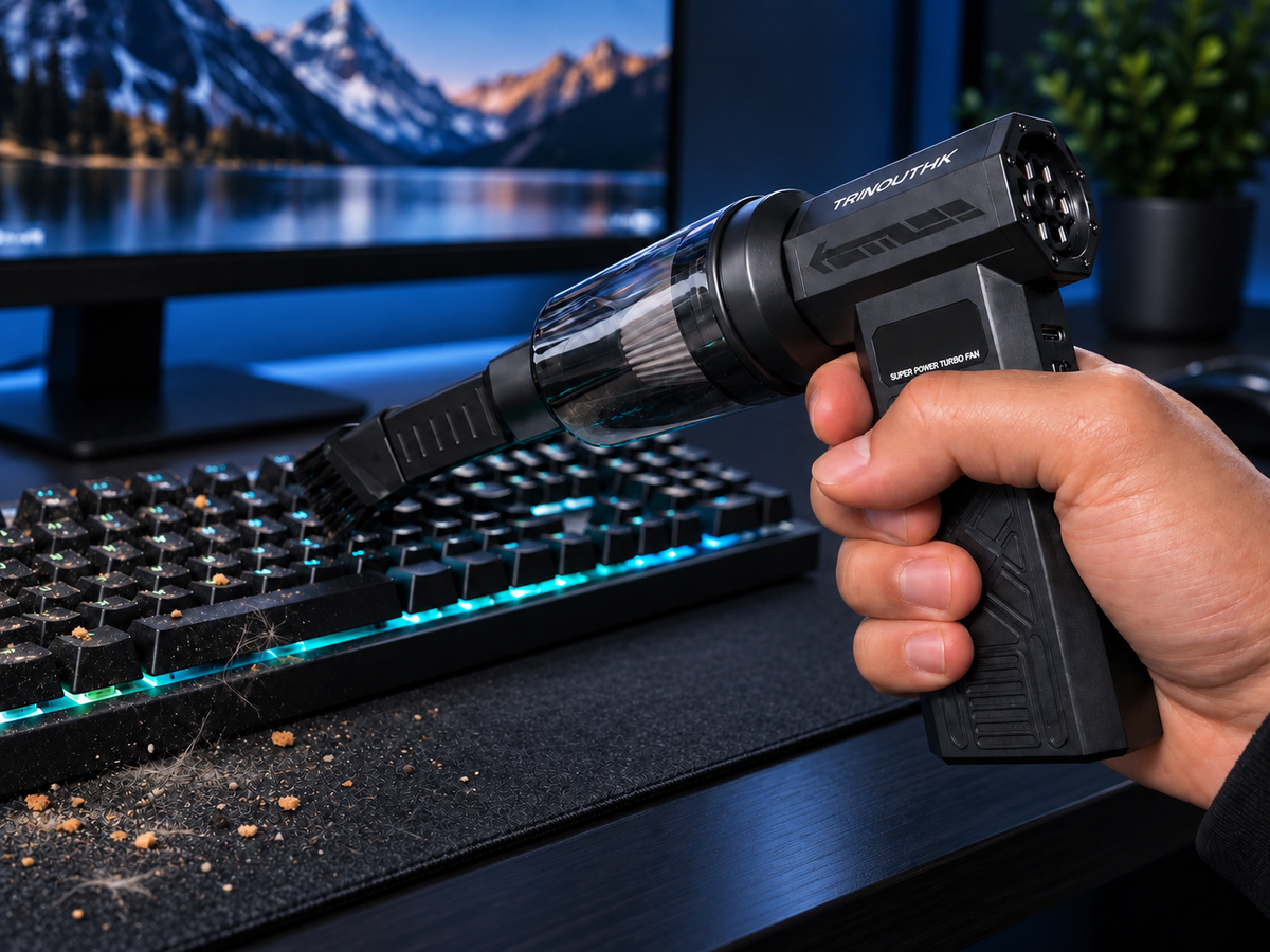 VairPro 2-in-1 Cordless Air Duster + Vacuum