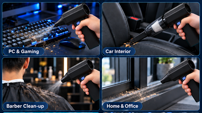 VairPro 2-in-1 Cordless Air Duster + Vacuum