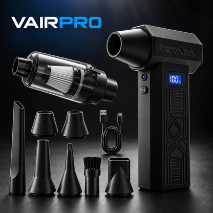 VairPro 2-in-1 Cordless Air Duster + Vacuum